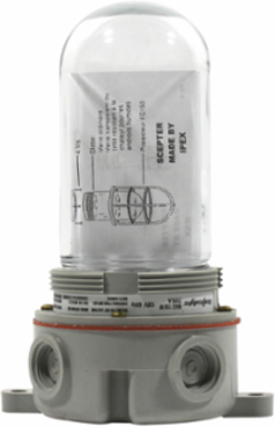Clear 150W PVC Ceiling Mount Light Fixture with Incandescent Lamp