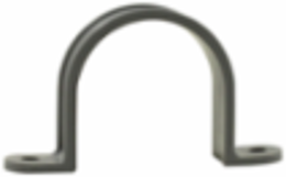 PVC Pipe Strap 2 Hole 2-1/2 Inch for Electrical Support