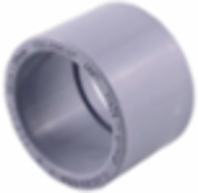PVC Reducer Bushing 1-1/4 Inch x 1 Inch, Schedule 40, Corrosion Resistant