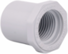 3/4 Inch x 1/2 Inch Schedule 40 PVC Reducer Bushing SPxTHR