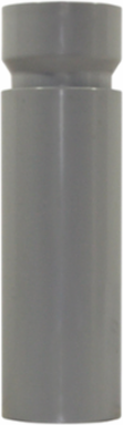 2 Inch PVC O-Ring Expansion Joint, Schedule 40, Grey, Bell Connection