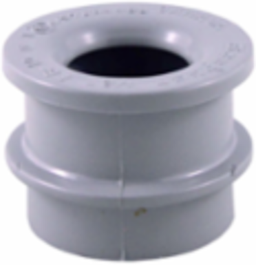 1/2 Inch PVC Schedule 40 End Bell Socket with Flared Pulling Surface