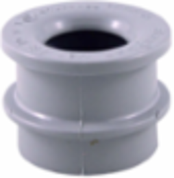 1/2 Inch PVC Schedule 40 End Bell Socket with Flared Pulling Surface