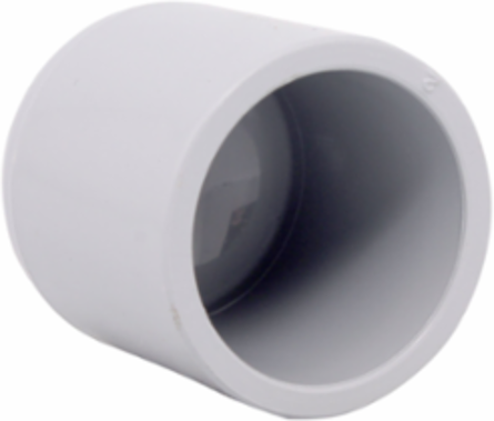 Scepter 4 Inch PVC End Cap SW, UL Listed, Corrosion Resistant