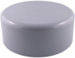 5 Inch PVC End Cap, Schedule 40, UL Listed, Indoor/Outdoor Use