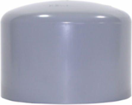 6 Inch PVC End Cap Schedule 40, UL Listed, Chemical Resistant, Weighs 0.930 kg