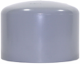 6 Inch PVC End Cap Schedule 40, UL Listed, Chemical Resistant, Weighs 0.930 kg