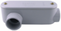 PVC Access Fitting 1 Inch Type LR with Threaded Brass Screws and UL Certification