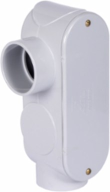 Scepter 1-1/4 Inch PVC Type LR Access Fitting, CSA Certified, UL Listed