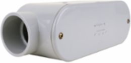 Scepter 2 Inch PVC Type E Access Fitting with Threaded Brass Screws