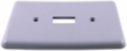 PVC Single Gang Cover Plate Toggle Switch, Grey, Durable Material