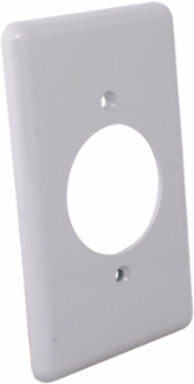 PVC Single Gang Cover Plate, Grey, Indoor Use, Durable Material