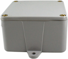 PVC Junction Box 4 Inch x 4 Inch x 2 Inch with Gasket & Mounting Feet