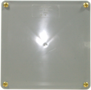 Scepter 8 Inch x 8 Inch x 4 Inch PVC Junction Box with Gasket, NEMA Rated