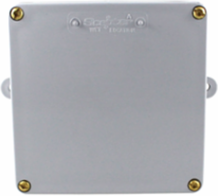 PVC Junction Box 5"x5"x2" with Integrated Gasket, UL Rated, Non-Metallic