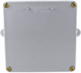 PVC Junction Box 5"x5"x2" with Integrated Gasket, UL Rated, Non-Metallic