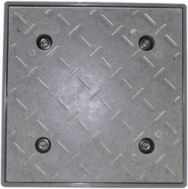 PVC Junction Box 8 Inch x 8 Inch x 7 Inch, H10 Highway Loading, GREY