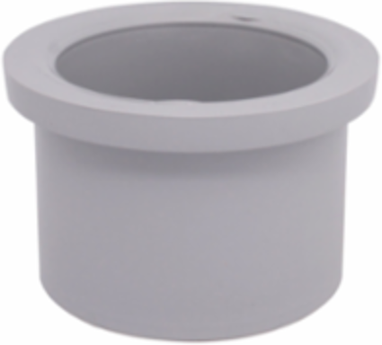 PVC Junction Box Adapter 2-1/2 Inch, Corrosion Resistant, Watertight Fit