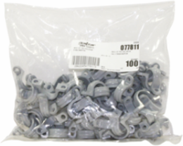 PVC Pipe Strap 1/2 Inch 2 Hole, High Impact Material, Supports PVC Conduit