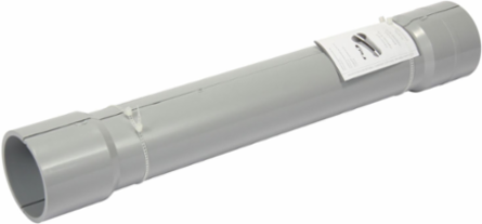 PVC Conduit Repair Kit 3 Inch, Grey, Water-Tight Interlocking Joints