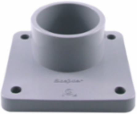 1-1/4 Inch PVC Meter Hub - Impact Resistant, Watertight Seal