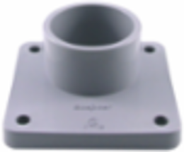 1-1/4 Inch PVC Meter Hub - Impact Resistant, Watertight Seal