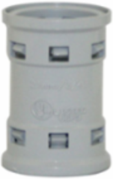 Kwikon 3/4 Inch PVC Coupling - Snap-On Design, Concrete-Tight Connection