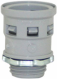 Kwikon 1/2 Inch PVC Connector with Locknuts, CSA Certified