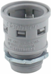 Kwikon 3/4 Inch PVC Connector, Locknut Type, UL & CSA Certified