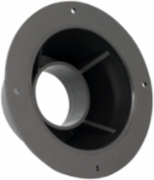 Kwikon 1 Inch PE ENT Form Stubby Nail/Screw Black