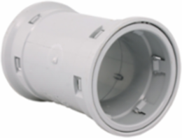 Kwikon 1-1/4 Inch PVC Coupling Push Fit Grey, Concrete-Tight Seal