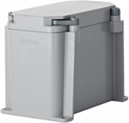 Scepter PVC Junction Box 6 Inch x 3 Inch x 4 Inch, Grey, NEMA Rated