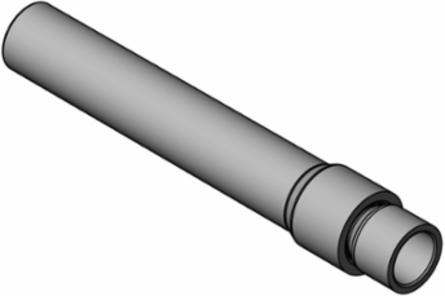 PVC O-Ring Expansion Joint 1/2 Inch - UL Listed, Pre-lubricated, 0.118 kg