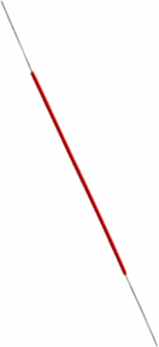 Jonard Tools 30-R-50-010 Wire 30Awg Red Kynar 1" 50 Pcs/Pkg