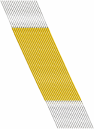 Jonard Tools 30-Y-50-020 Wire 30Awg Yellow Kynar 2" 50 Pcs/Pkg