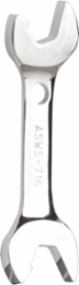 Jonard Tools ASWS-716 Angled Speed Wrench Stubby 7/16"