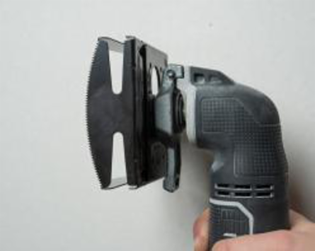 Jonard Tools EBC-800 Electrical Wall Box Cutter, Double Gang