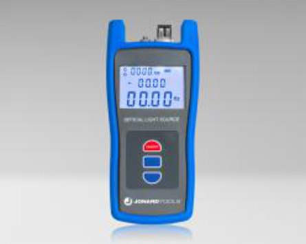 Jonard Tools FLS-55 Multimode & Singlemode Fiber Optic Light Source with FC/LC/SC (PC/UPC) Adapters