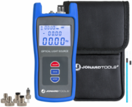 Jonard Tools FLS-55 Multimode & Singlemode Fiber Optic Light Source with FC/LC/SC (PC/UPC) Adapters
