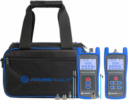 Jonard Tools FPL-5050 Fiber Power Meter & Optical Light Source Kit (-50 to +26 dBm, single-mode)