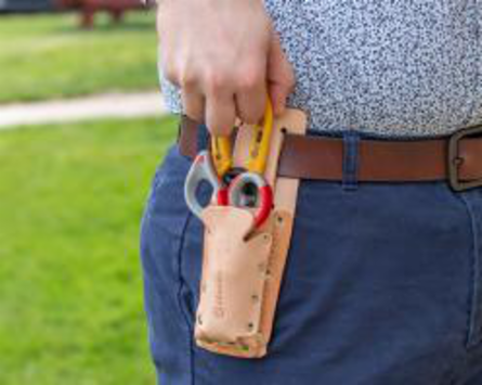 Jonard Tools H-45 Leather 2 Pocket Tool Pouch