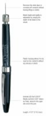 Jonard Tools PB-3R Pocket Burnisher, 0035" Thick