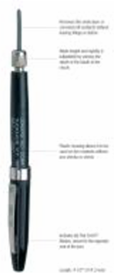 Pocket Burnisher 0.007" Thick, 4.67 Inch Length, Adjustable Blade