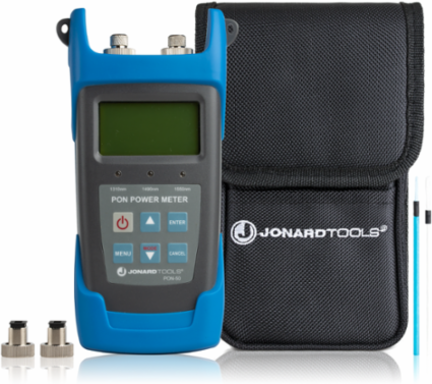 Jonard Tools PON-50 Passive Optical Network Power Meter for BPON/EPON/GPON