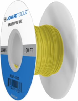 Jonard Tools R26Y-0100 Wire 26 Awg Yellow 100 Ft