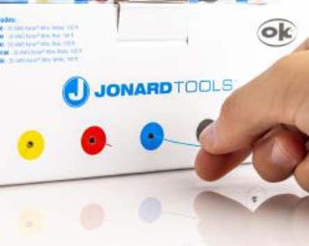 Jonard Tools R30-5100 30 AWG Kynar® Wire Dispenser with 500 ft Wire, 5 Colors