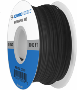 Jonard Tools R30BLK-1000 Wire 30 Awg Black 1000 Ft