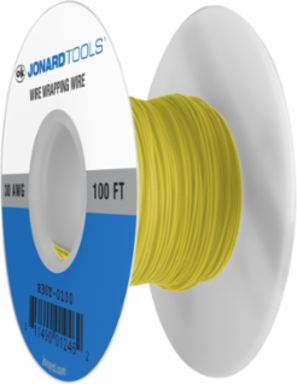 Jonard Tools R30Y-0100 Wire 30 Awg Yellow 100 Ft