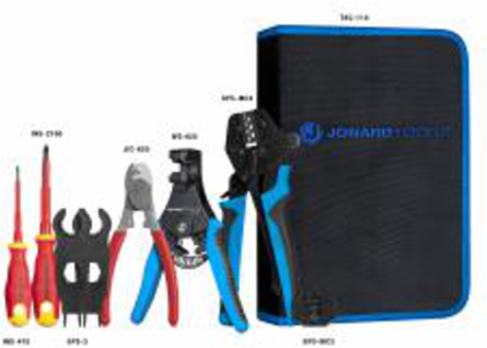 Jonard Tools SPK-100 Solar Panel MC3 & MC4 Crimping Tool Kit w/ Insulated Screwdrivers