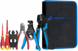 Jonard Tools SPK-100 Solar Panel MC3 & MC4 Crimping Tool Kit w/ Insulated Screwdrivers